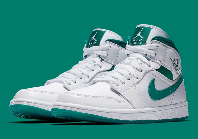 Air Jordan 1 Mid 'Mystic Green' CD6759-103 - Image 4