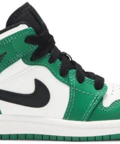 Air Jordan 1 Mid SE PS 'Pine Green' BQ6932-301