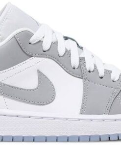 Air Jordan 1 Low White Wolf Grey dc0774-105