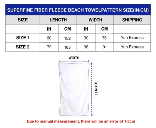 Limited Edition BBR Beach Towel Luxury Brand YUJ-0000003 - Image 2