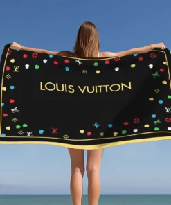 [NEW] Premium LOUIS VUITTON Beach Towel ?? Summer 2024 MRS-RYUJ-LV137917