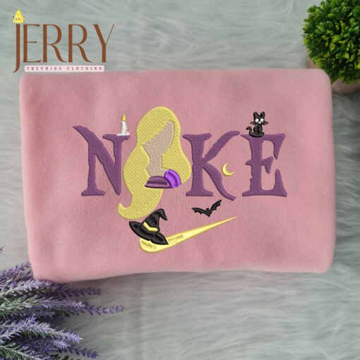 Sarah Sanderson Hocus Pocus Halloween Nike Embroidered Sweatshirt - Image 2