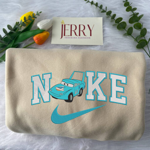 Cars Strip Weathers Disney Nike Embroidered Sweatshirt - Image 5