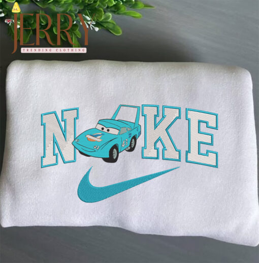 Cars Strip Weathers Disney Nike Embroidered Sweatshirt - Image 4