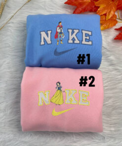 Snow White and Prince Charmings Disney Nike Embroidered Sweatshirts