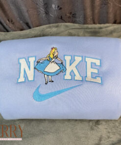 Alice in Wonderland Disney Nike Embroidered Sweatshirt
