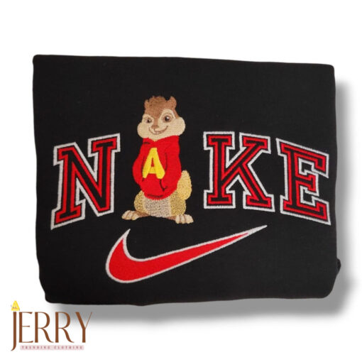 Alvin And The Chipmunks Nike Embroidered Sweatshirt - Image 4
