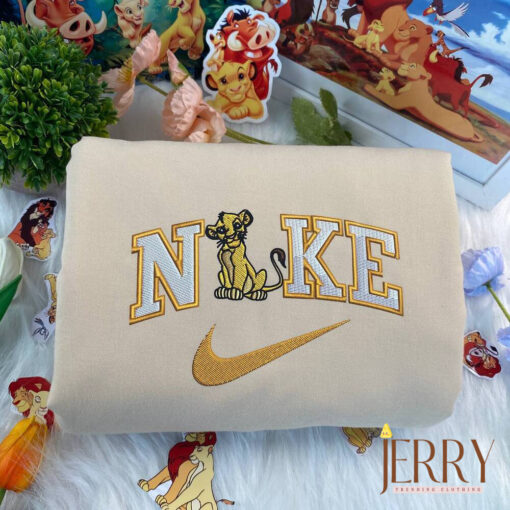 Baby Couple The Lion King Disney Nike Embroidered Sweatshirts - Image 2