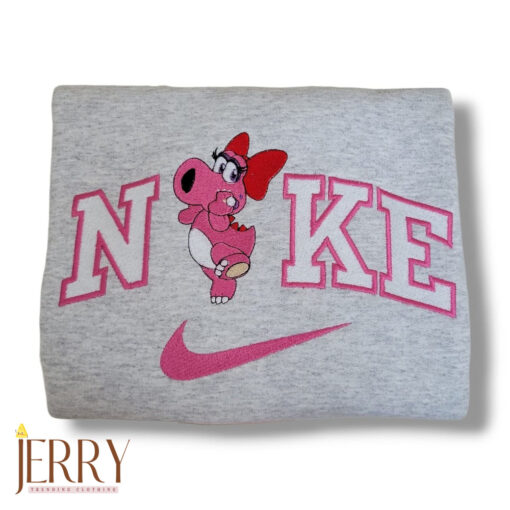 Birdo And Yoshi Nike Embroidered Sweatshirt - Image 2