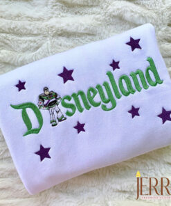 Buzz Lightyear Disneyland Embroidered Sweatshirt