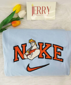 Cheap Hercules Disney Nike Embroidered Sweatshirt, Christmas Present For Couples