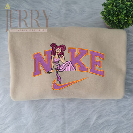 Cheap Megara Disney Nike Embroidered Sweatshirt, Christmas Present For Couples - Image 4
