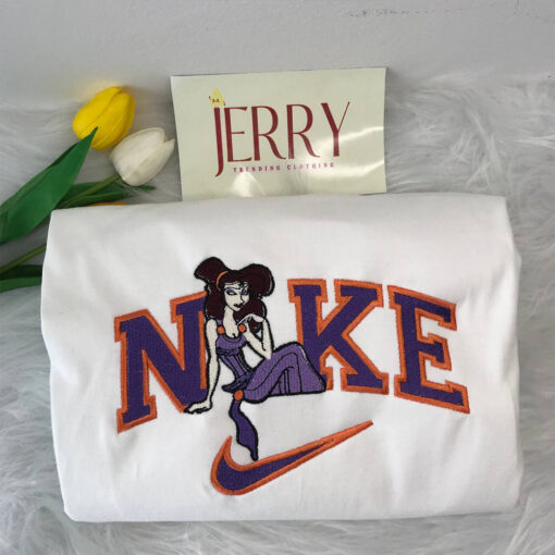 Cheap Megara Disney Nike Embroidered Sweatshirt, Christmas Present For Couples