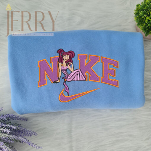 Cheap Megara Disney Nike Embroidered Sweatshirt, Christmas Present For Couples - Image 2