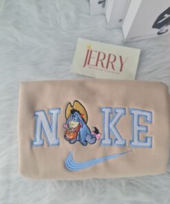 Cheap Eeyore Winnie The Pooh Nike Embroidered Sweatshirt, Halloween Gift Ideas For Couple