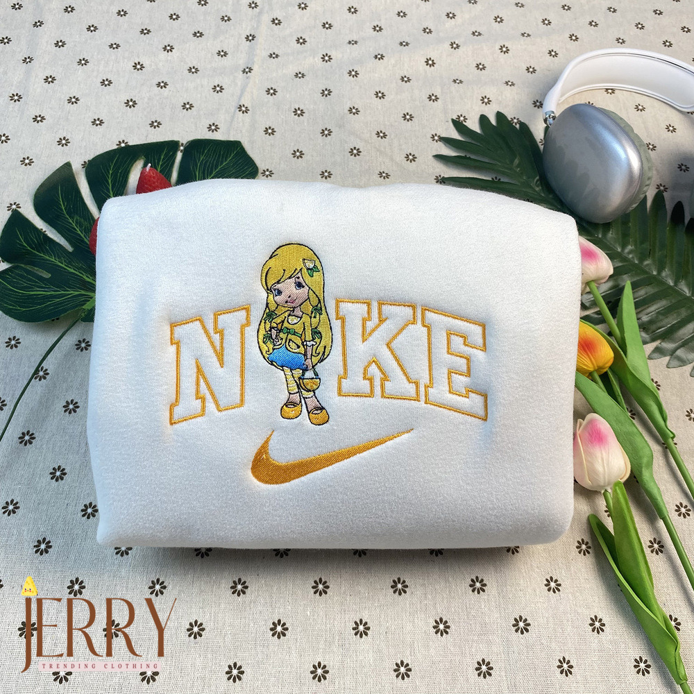 Cheap Strawberry Shortcake Version 2009 Nike Embroidered Sweatshirt, Best Gift For Bestfriend - Image 4