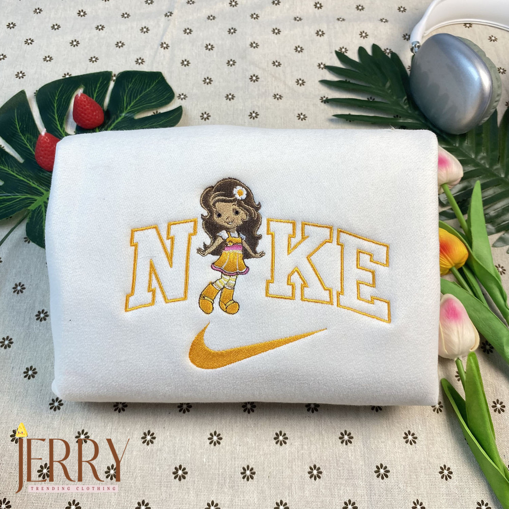 Cheap Strawberry Shortcake Version 2009 Nike Embroidered Sweatshirt, Best Gift For Bestfriend - Image 6