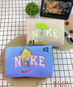 Clay And Viva Trolls Band Together Nike Embroidered Sweatshirt, Matching Embroidered Hoodies