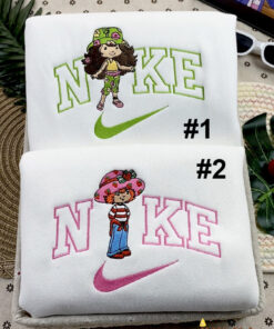 Coco Calypso Strawberry Shortcake Nike Embroidered Sweatshirt,  Best Gift For Bestfriend