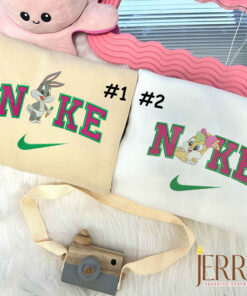 Cute Baby Lola Bunny Nike Embroidered Sweatshirt, Valentines Day Gifts For Couples
