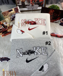 Dominic Toretto Letty Fast And Furious Nike Embroidered Sweatshirt, Valentines Day Gift For Couple