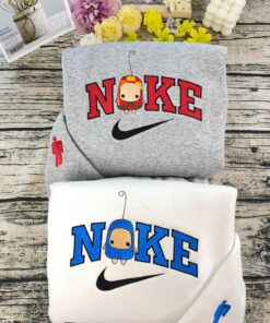 Cute Ilo And Milo Billie Eilish Nike Embroidered Sweatshirt, Matching Sweatshirt Embroidered