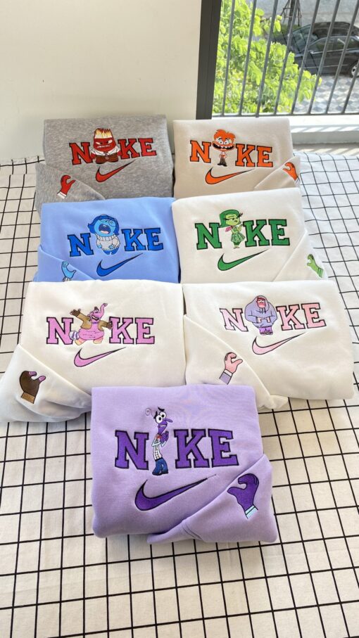 Inside Out Nike Embroidered Sweatshirt - Image 3