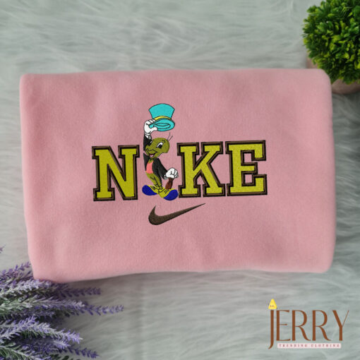 Jiminy Cricket Pinocchio Disney Embroidered Sweatshirt - Image 3