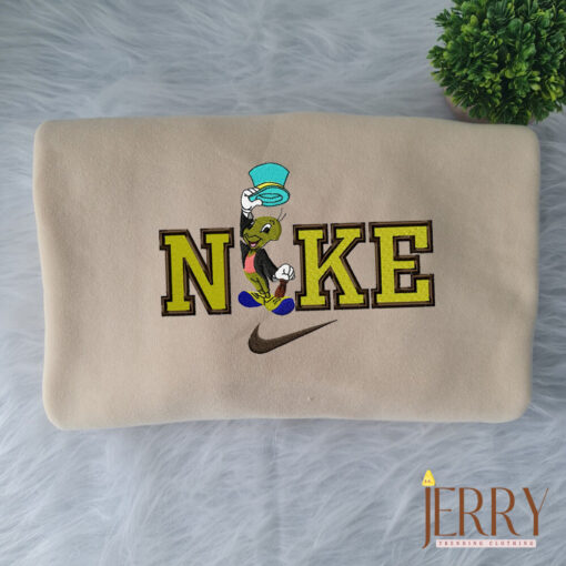 Jiminy Cricket Pinocchio Disney Embroidered Sweatshirt - Image 4