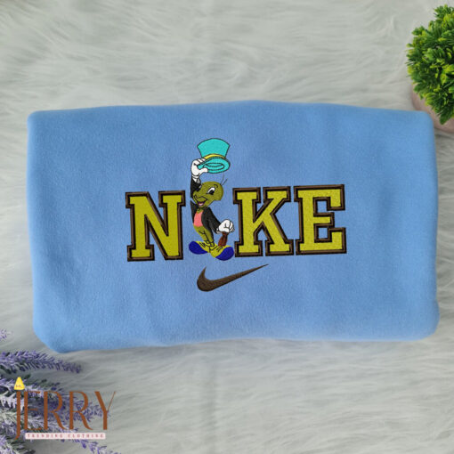 Jiminy Cricket Pinocchio Disney Embroidered Sweatshirt - Image 5