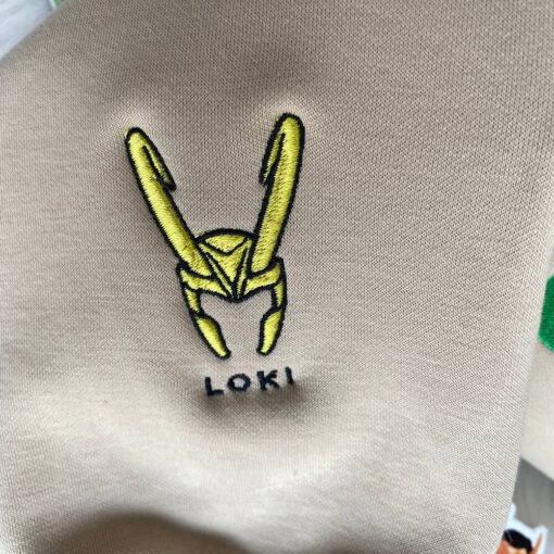 Marvel Loki Nike Embroidered Sweatshirt - Image 2