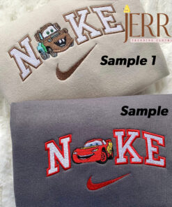 McQueen And Mater Nike Embroidered Sweatshirt