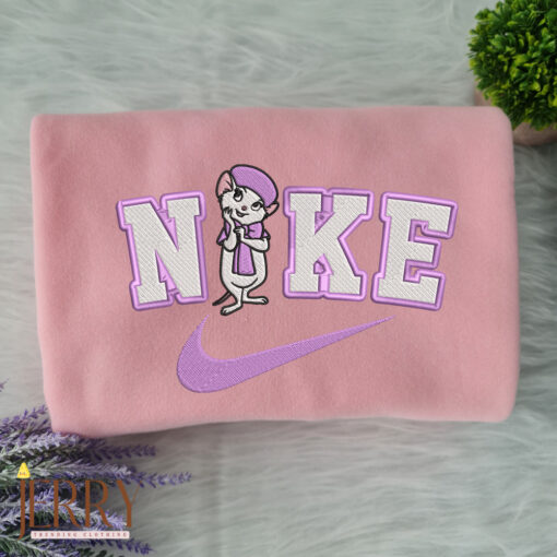 Miss Bianca And The Bernard Disney Nike Embroidered Sweatshirt - Image 5