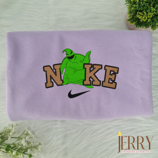 Oogie Boogie Man Disney Nike Embroidered Sweatshirt - Image 2