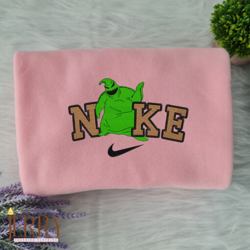 Oogie Boogie Man Disney Nike Embroidered Sweatshirt - Image 4