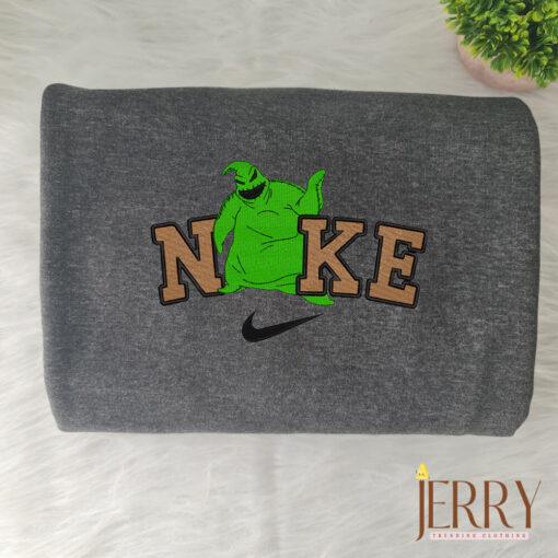 Oogie Boogie Man Disney Nike Embroidered Sweatshirt - Image 5