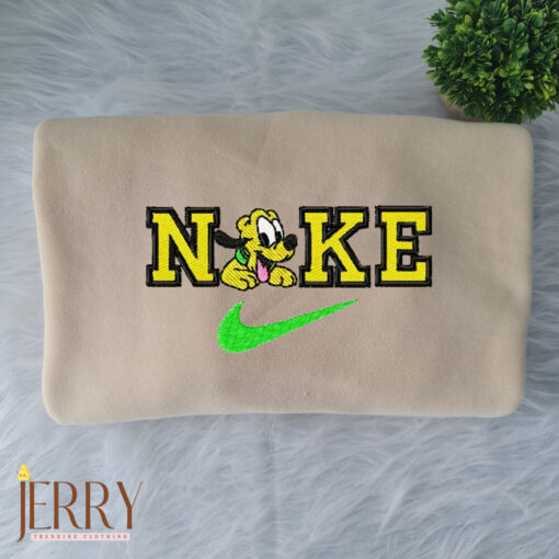 Pluto Disney Nike Embroidered Sweatshirt - Image 2