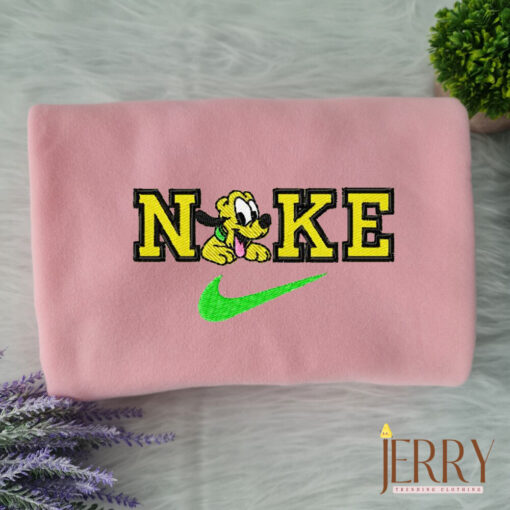 Pluto Disney Nike Embroidered Sweatshirt - Image 3