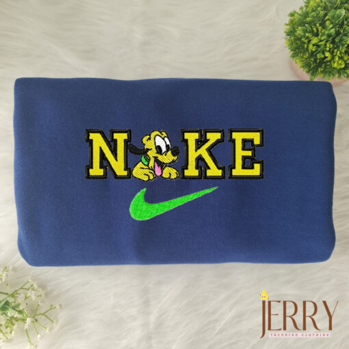 Pluto Disney Nike Embroidered Sweatshirt - Image 4