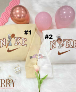 Remy And Alfredo Linguini Ratatouille Disney Nike Embroidered Sweatshirts