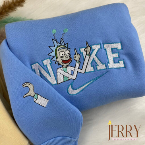 Rick And Morty Nike Embroidered Sweatshirt - Image 2