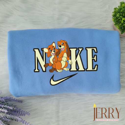 Rox et Rouky Disney Nike Embroidered Sweatshirt - Image 2
