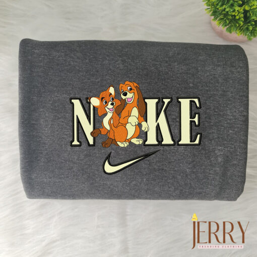 Rox et Rouky Disney Nike Embroidered Sweatshirt - Image 5