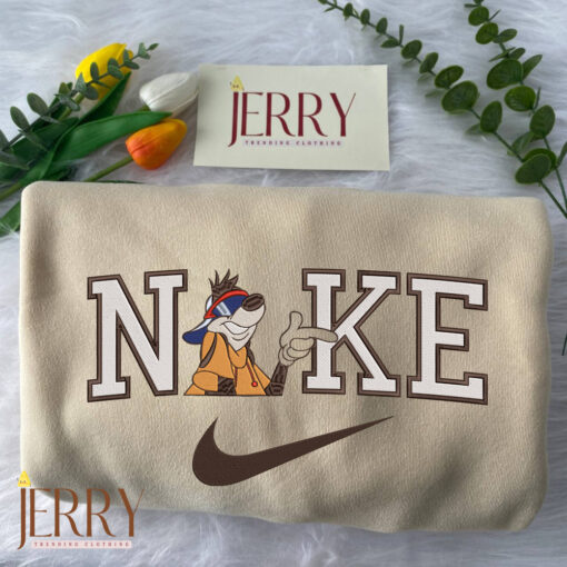 Roxanne And Goofy Disney Movie Nike Embroidered Sweatshirts - Image 3