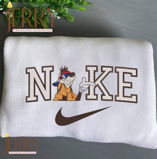 Roxanne And Goofy Disney Movie Nike Embroidered Sweatshirts - Image 6