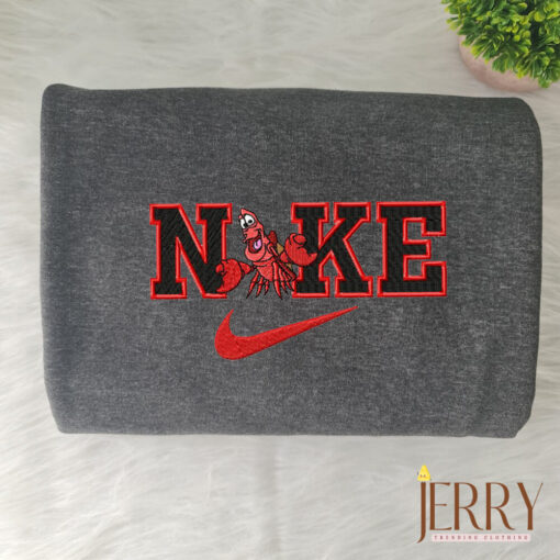 Sebastian The Mermaid Disney Nike Embroidered Sweatshirt - Image 5