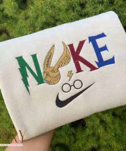 Snitch Harry Potter Nike Embroidered Sweatshirt