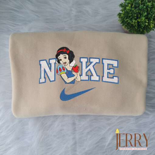 Snow White And Princess Disney Nike Embroidered Sweatshirts - Image 2