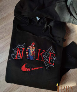 Spiderman Comic Nike Embroidered Sweatshirt