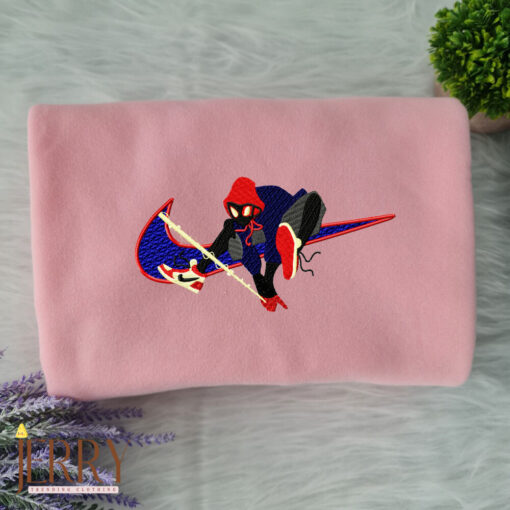 Spiderman In A Hat Nike Embroidered Sweatshirt - Image 4